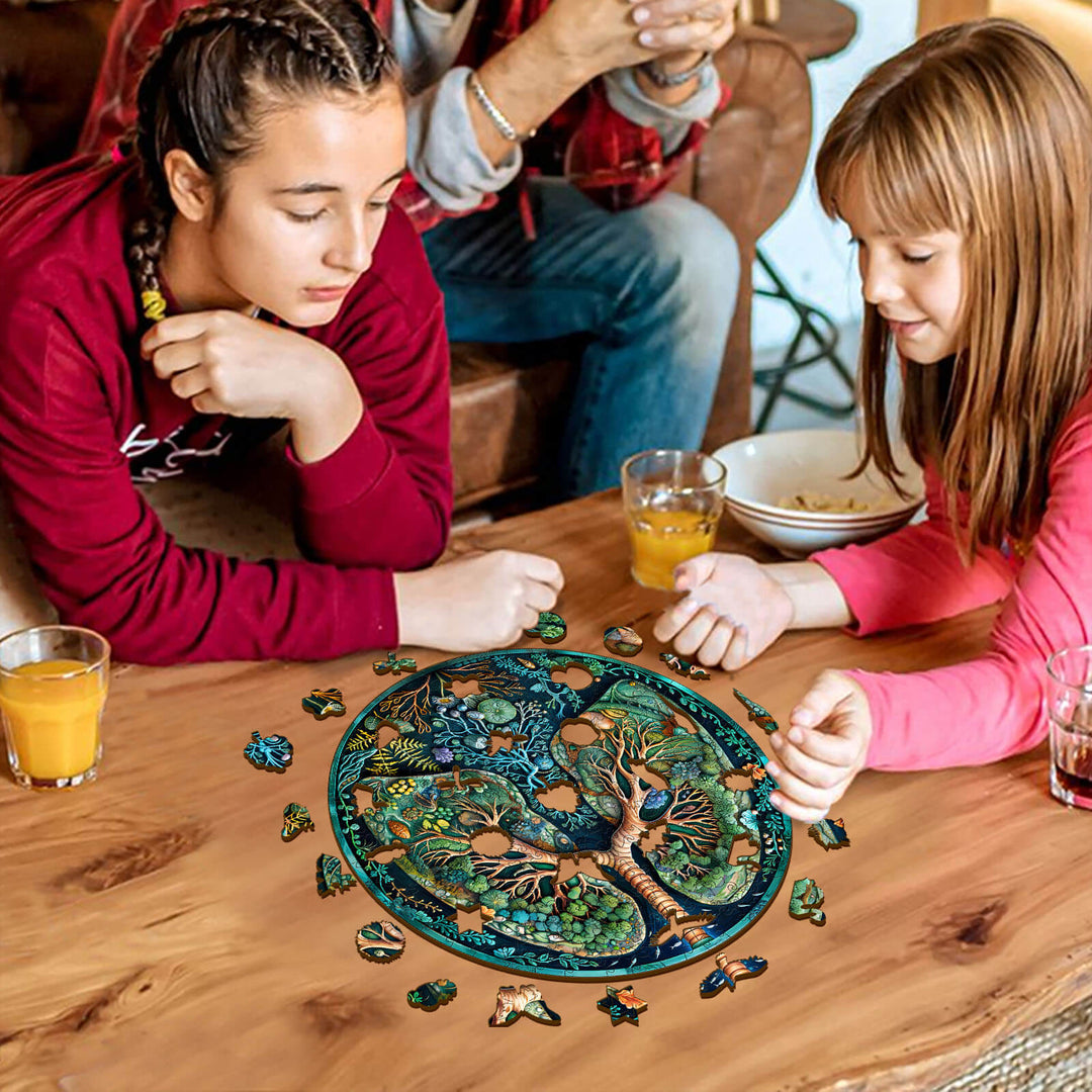 Atem der Natur Holzpuzzle