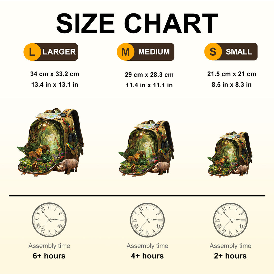 Rainforest Quest Holzpuzzle