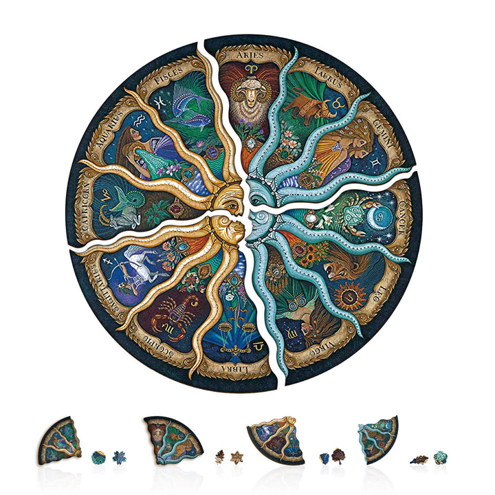 Party Puzzle-Tierkreis-Horoskop