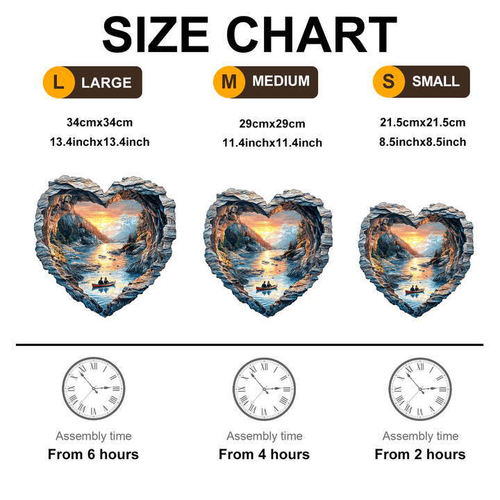 Lake Louise Holzpuzzle