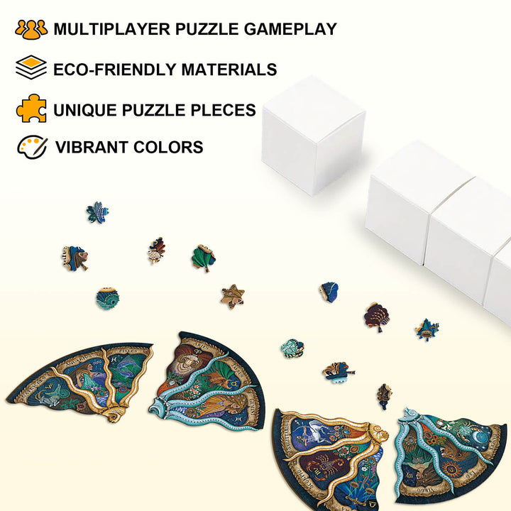 Party Puzzle-Tierkreis-Horoskop