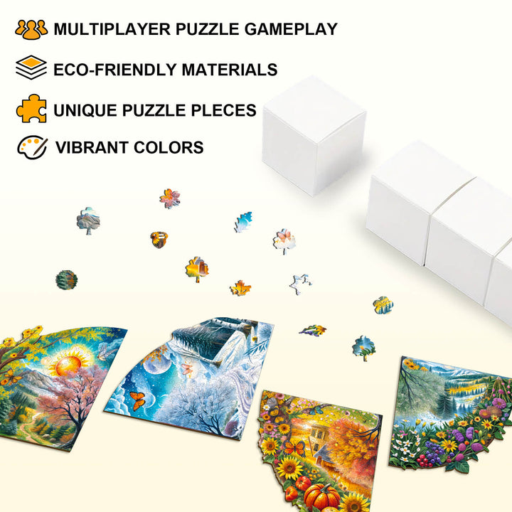 Party Puzzle - Vier Jahreszeiten