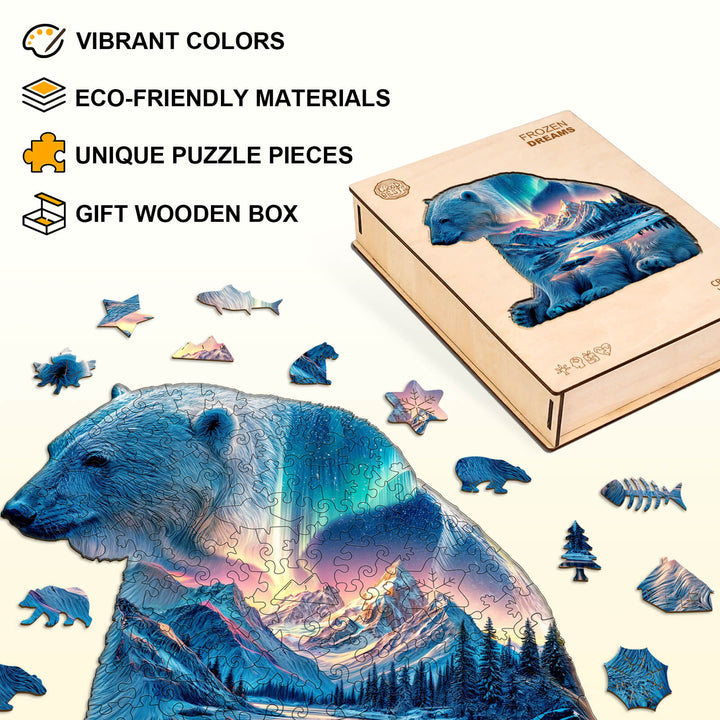 Frozen Dreams Holzpuzzle