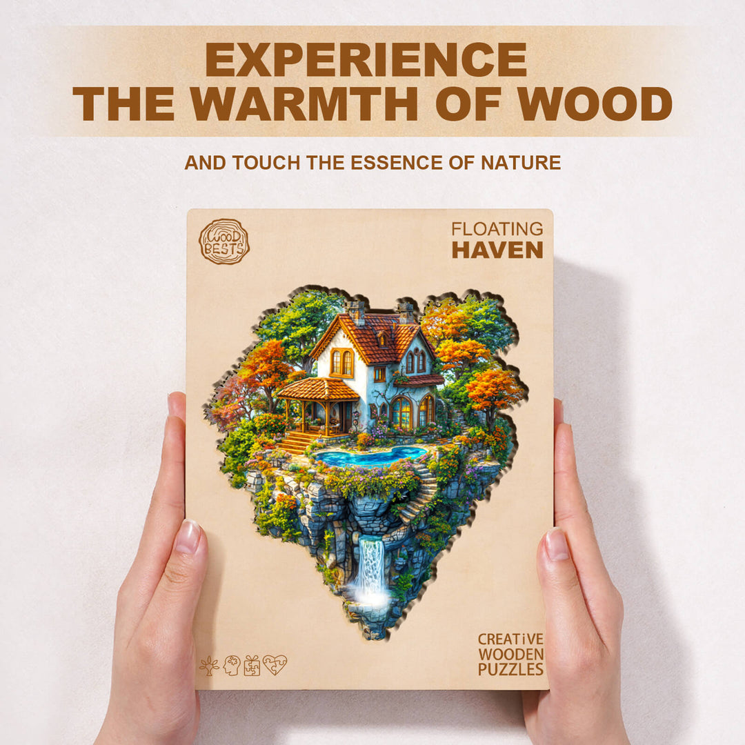 Floating Haven Wooden Jigsaw Puzzle