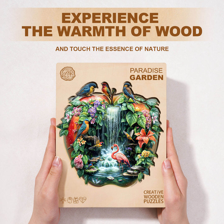 Garten Eden Holzpuzzle