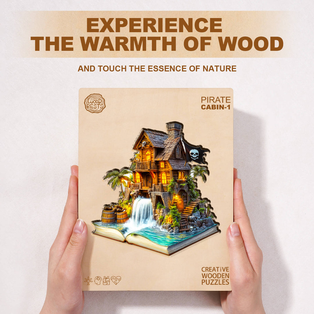 Piratenkajüte-1 Holzpuzzle