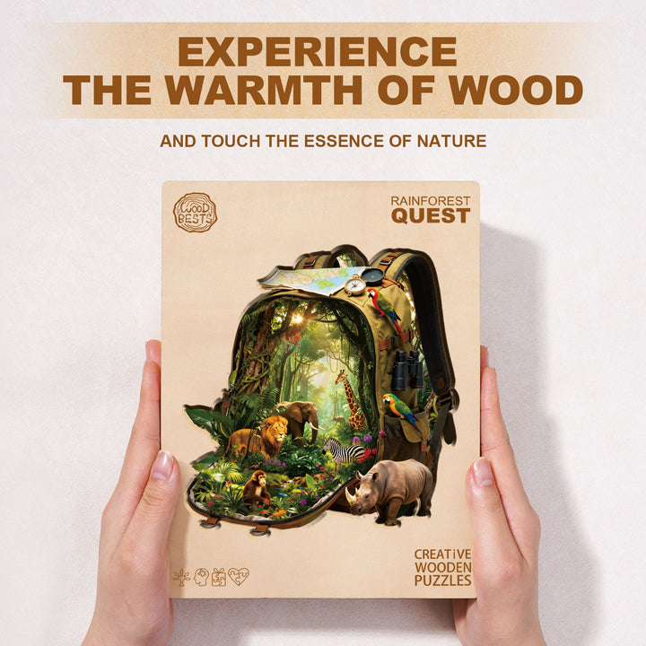 Rainforest Quest Holzpuzzle