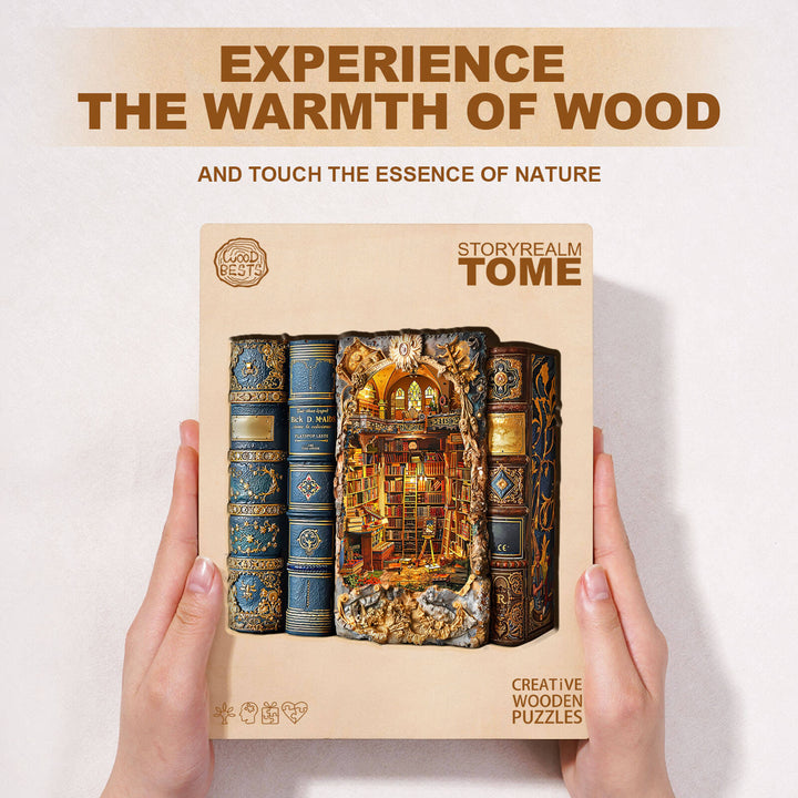 StoryRealm Tome Holzpuzzle