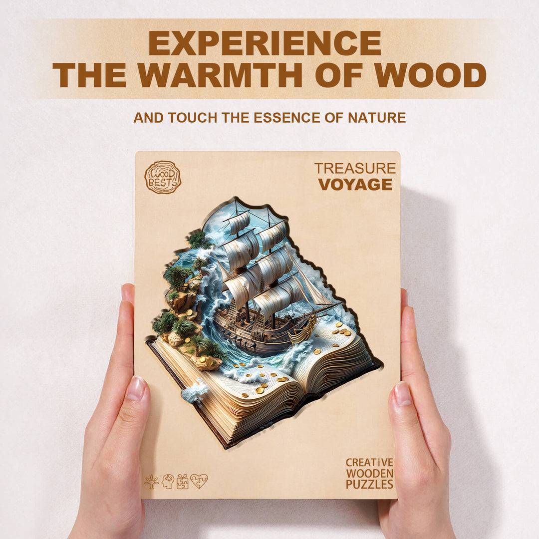 Segelabenteuer Holzpuzzle
