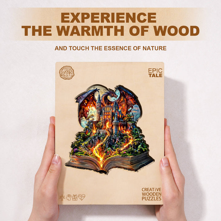 Epos der Helden Holzpuzzle