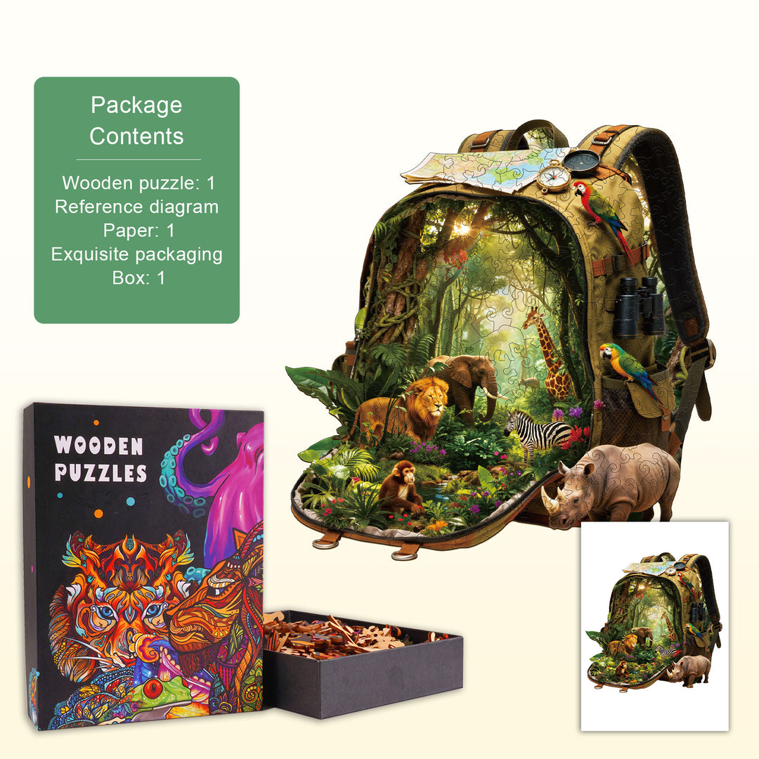 Rainforest Quest Holzpuzzle