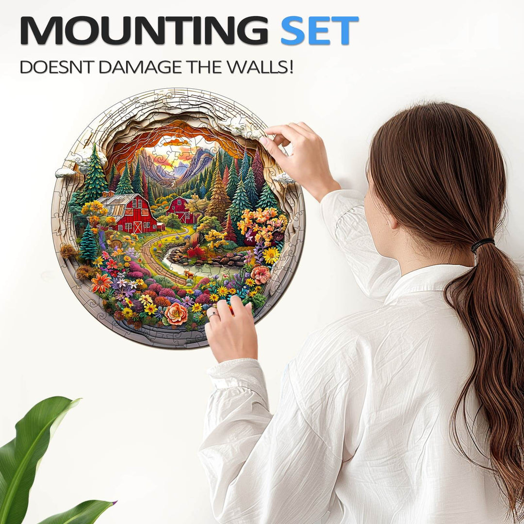 3D Farm Wooden Jigsaw Puzzle - Woodbests