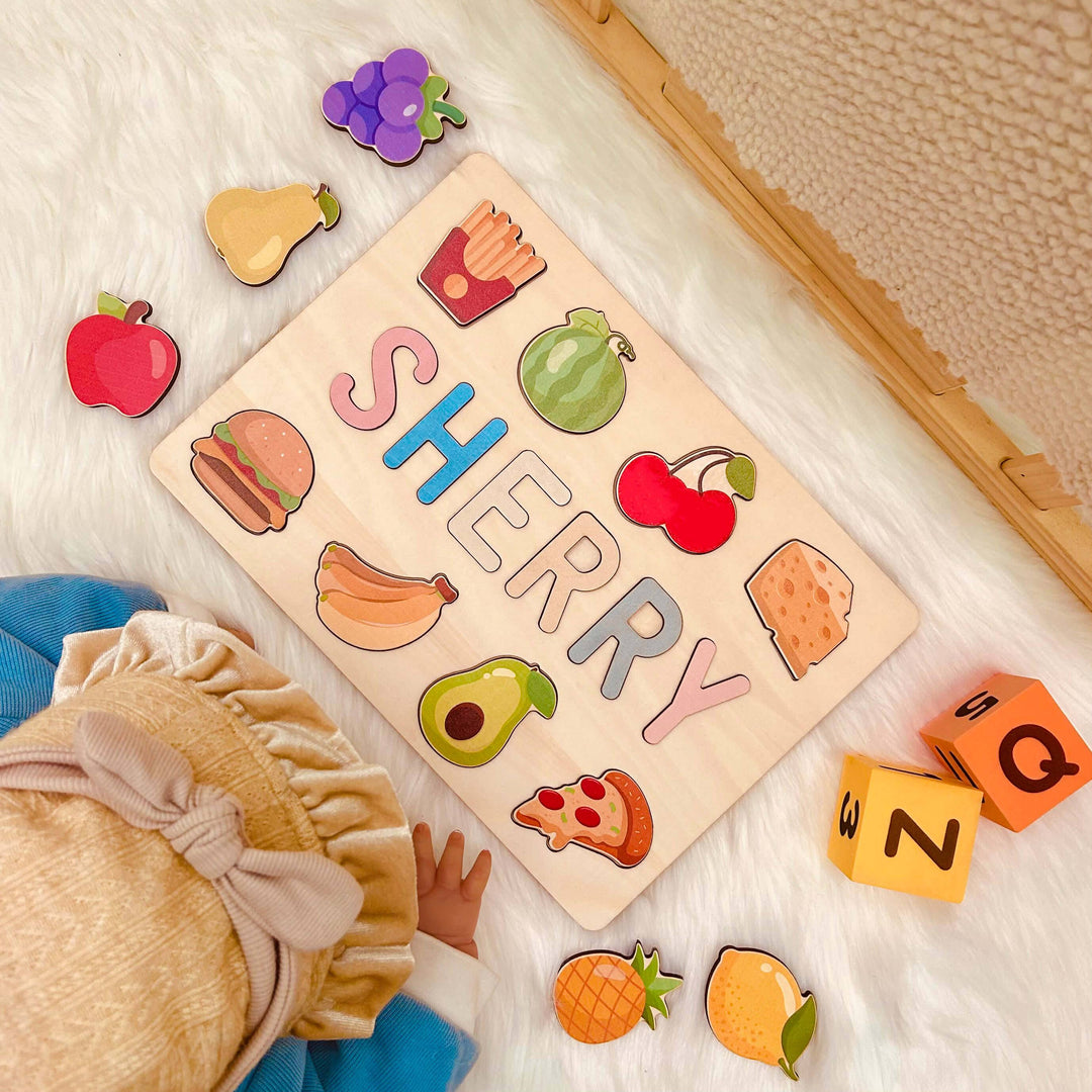 Name Puzzle with Food ?¡ãSHERRY?¡À