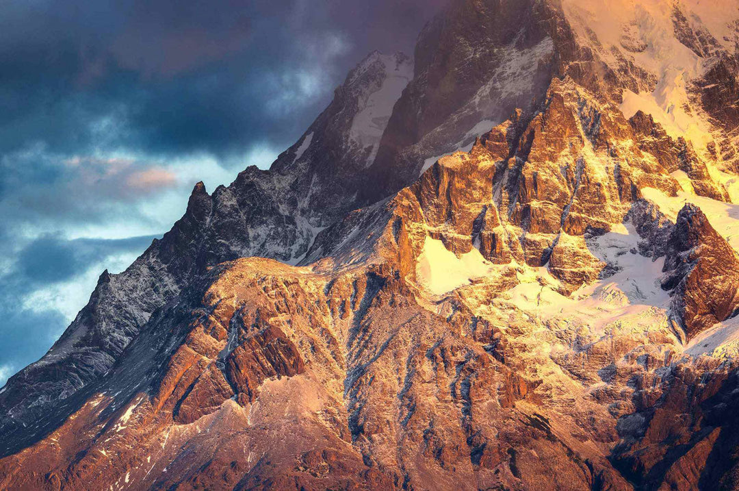 Snow Mountain of Sunrise 500 / 1000 Piece Puzzle - By Woodbests