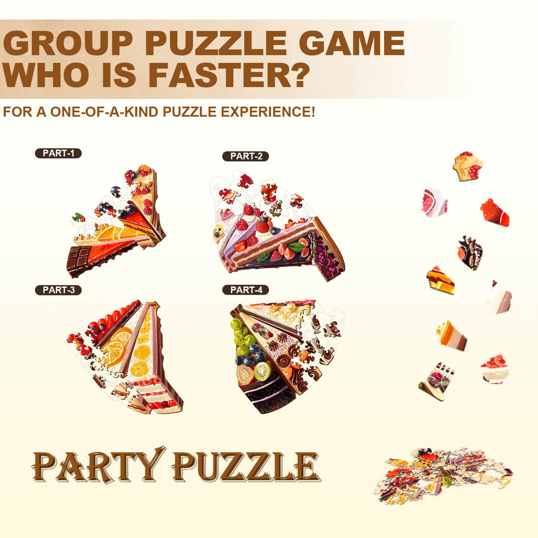 Party Puzzle - Köstliche Torte