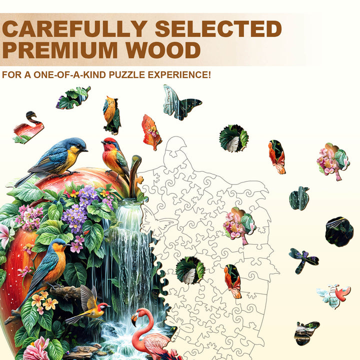 Garten Eden Holzpuzzle