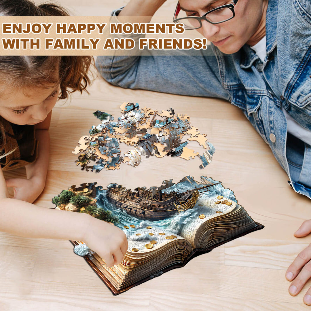 Segelabenteuer Holzpuzzle