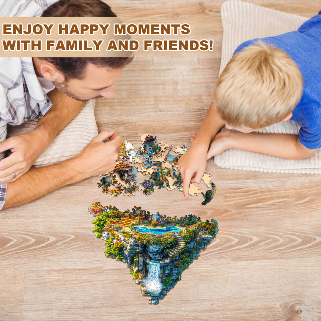 Floating Haven Wooden Jigsaw Puzzle