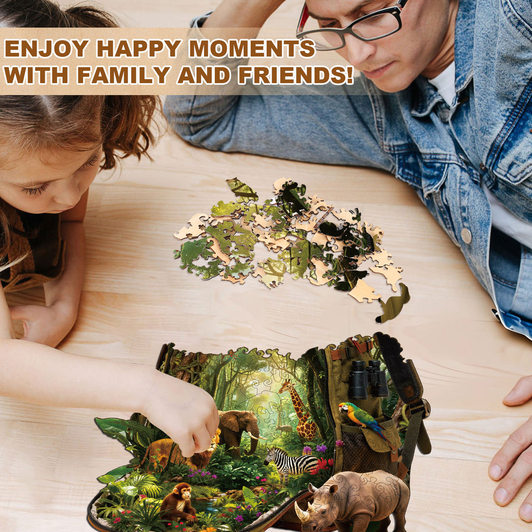 Rainforest Quest Holzpuzzle