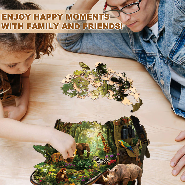 Rainforest Quest Holzpuzzle