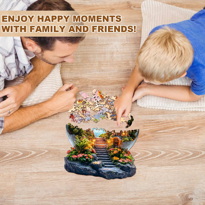 3D Crystal Wonderland Wooden Jigsaw Puzzle