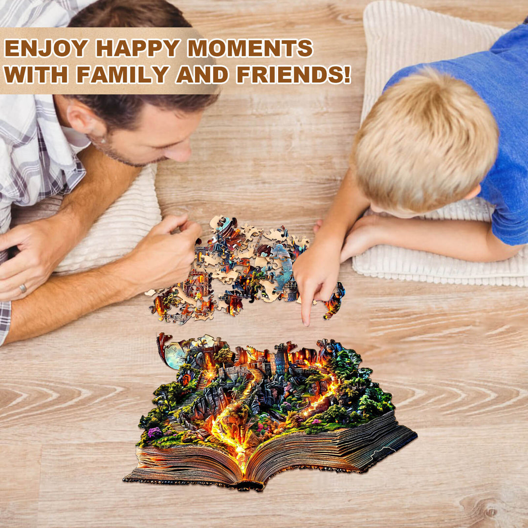 Epos der Helden Holzpuzzle