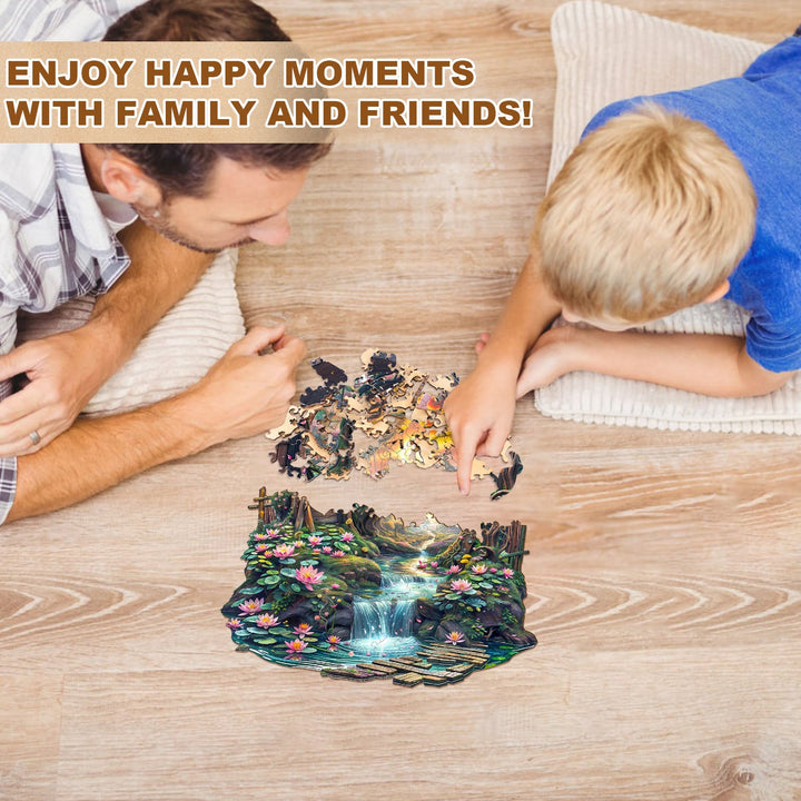 Barrel of Summer Wooden Jigsaw Puzzle