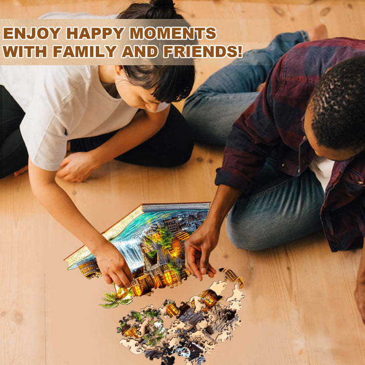 Piratenkajüte-1 Holzpuzzle