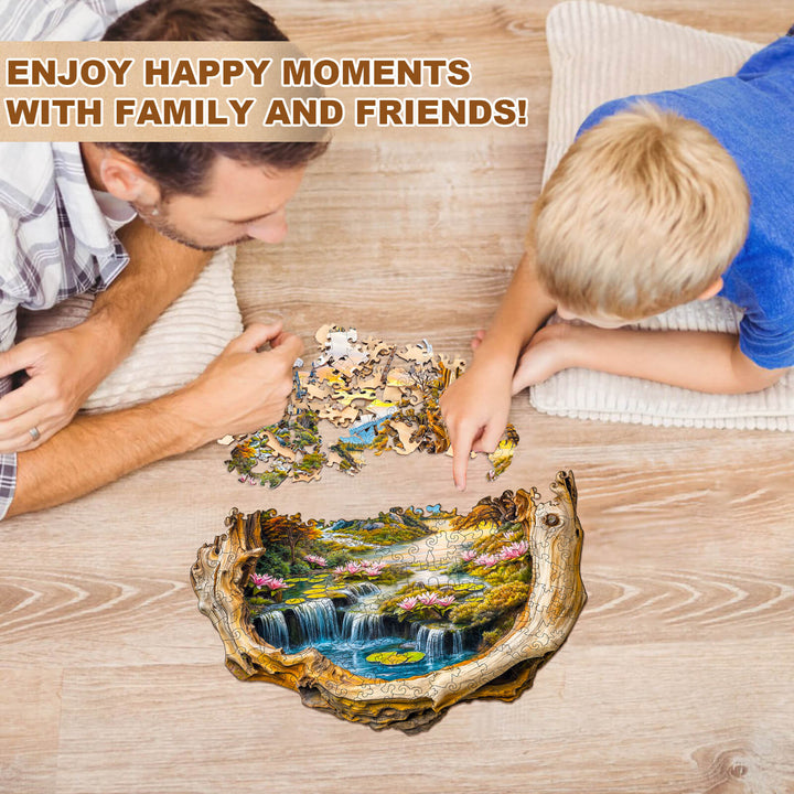 Verzauberter Rahmen-1 Holzpuzzle