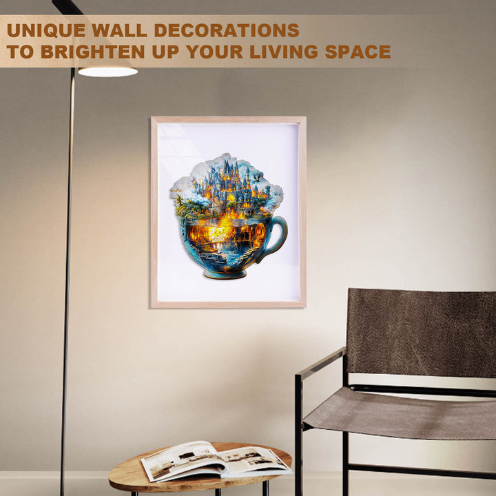 Magische Tasse Modell 1 Holzpuzzle