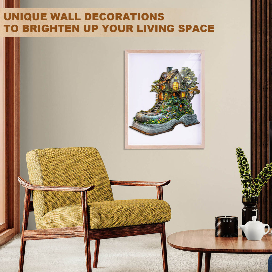 Traumbaumhaus Holzpuzzle