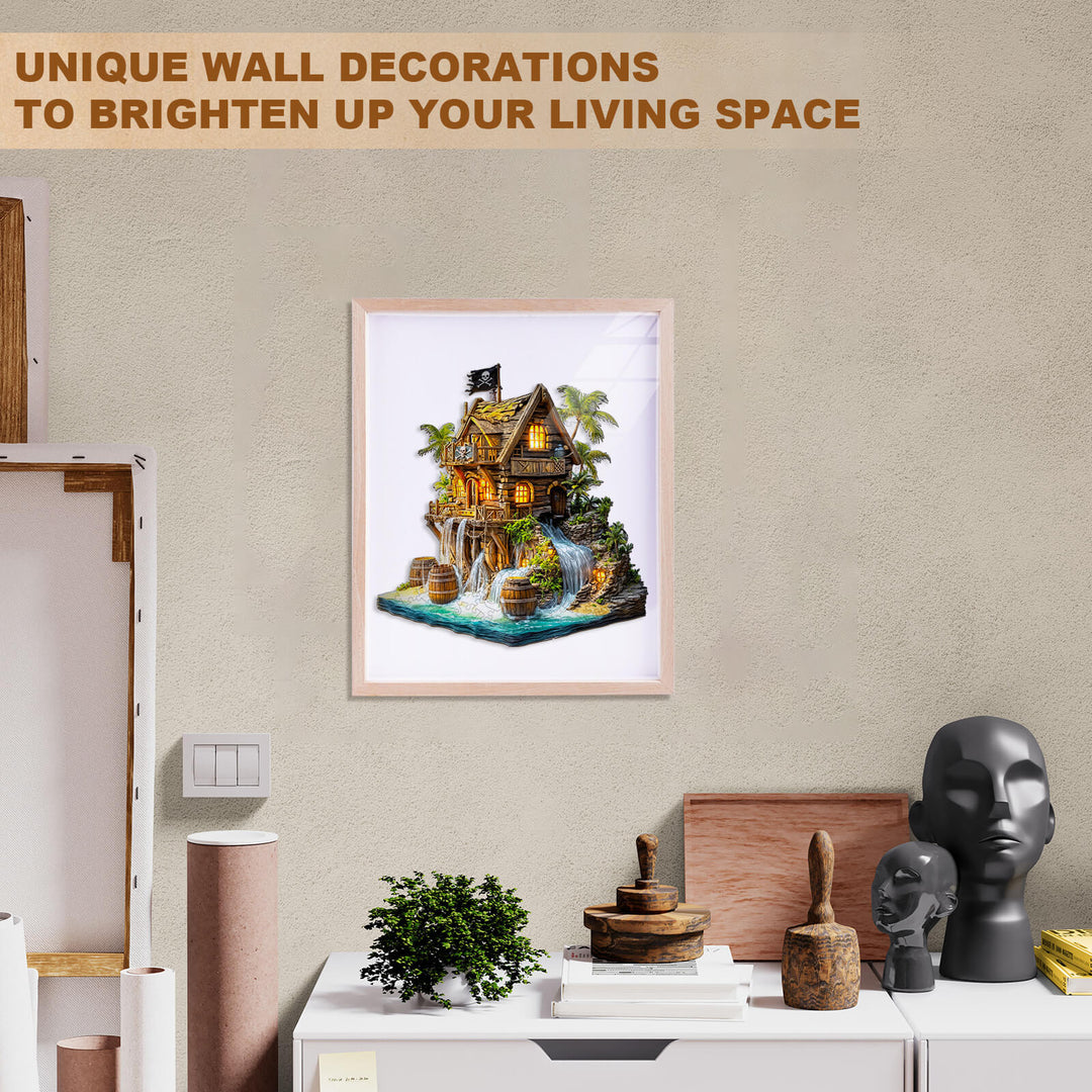 Piratenkajüte-2 Holzpuzzle