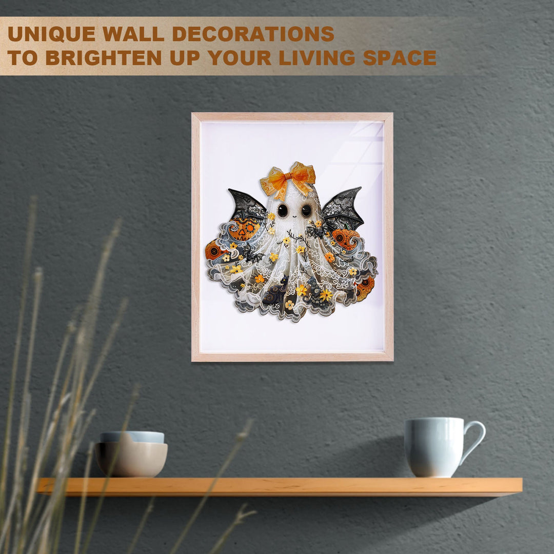 Little Miss Ghost Holzpuzzle