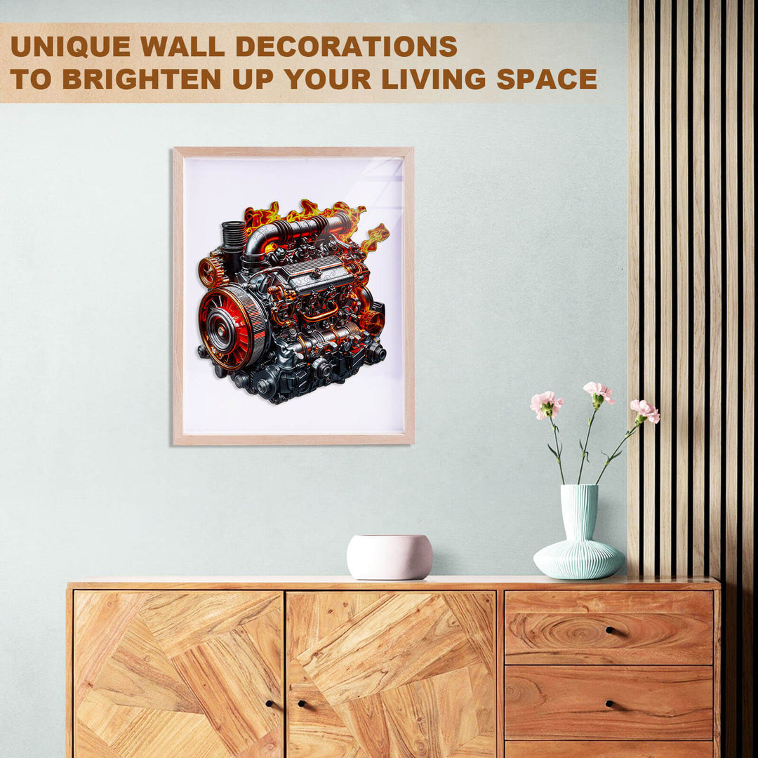 Eiserner Kraftkoloss Holzpuzzle