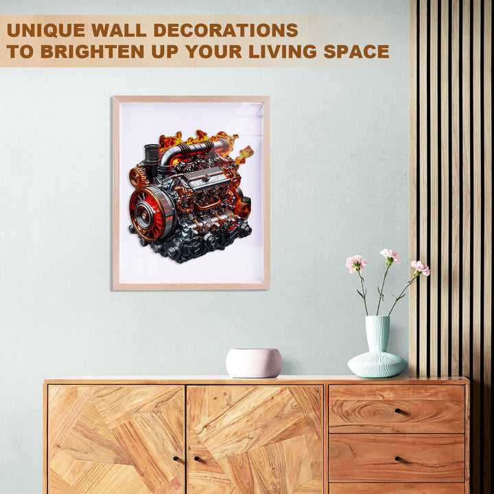 Eiserner Kraftkoloss Holzpuzzle