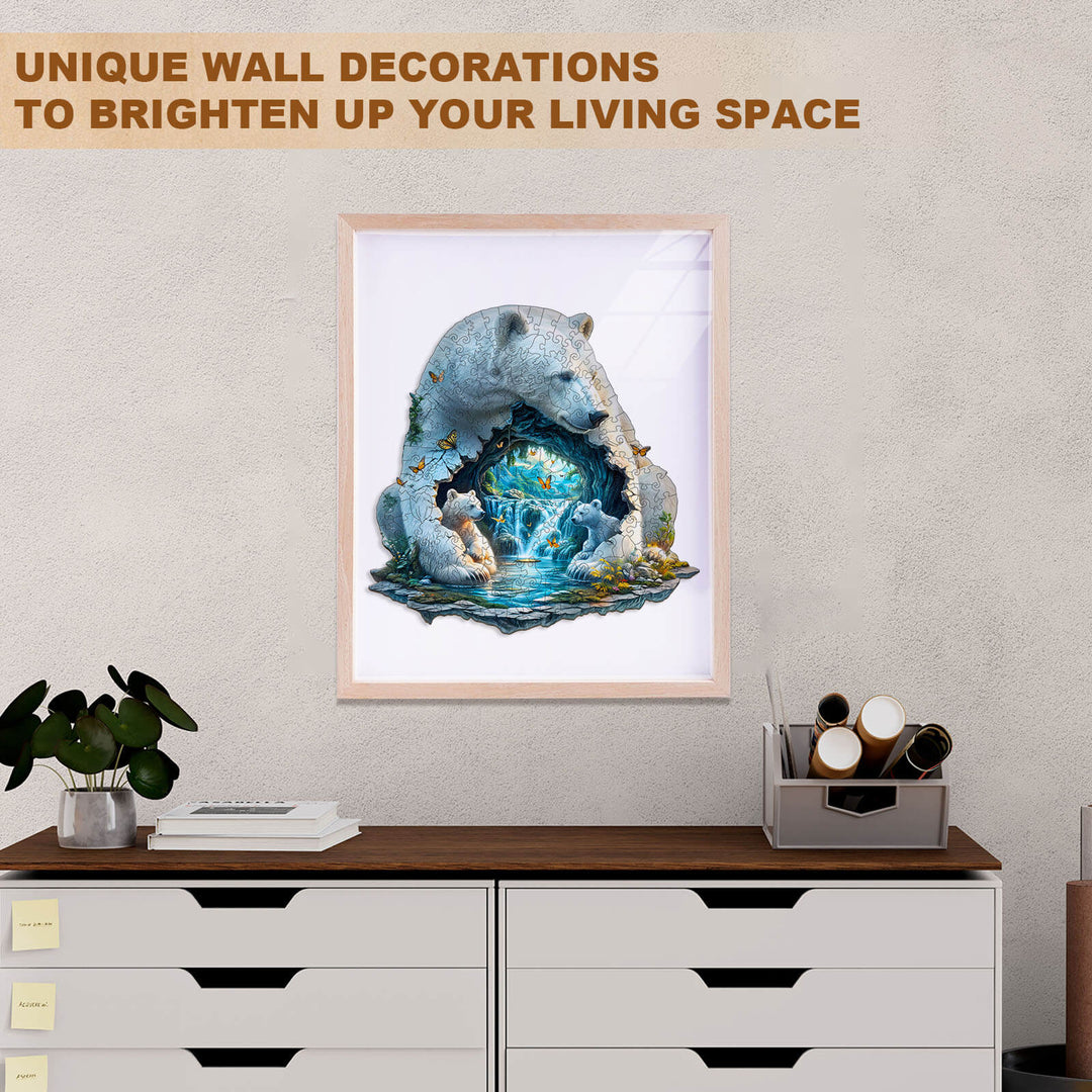 Arctic Sanctuary Wooden Jigsaw Puzzle