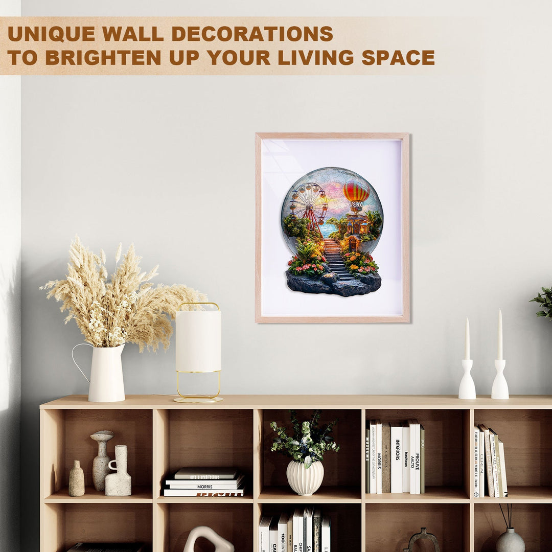 3D Crystal Wonderland Wooden Jigsaw Puzzle