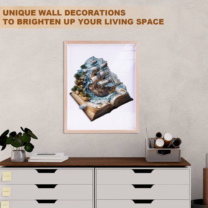 Segelabenteuer Holzpuzzle