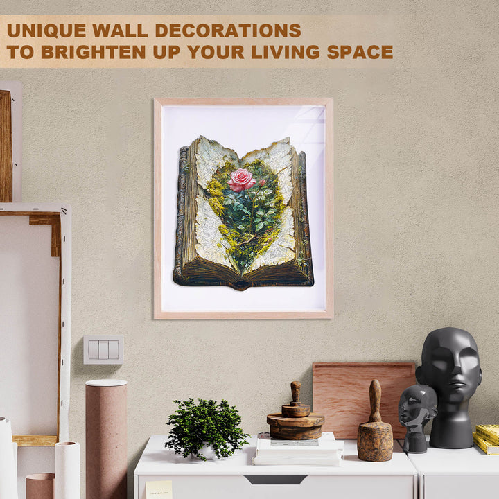 Letzte Blüte Holzpuzzle