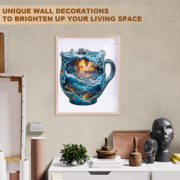 Seefahrer-Tassen Holzpuzzle