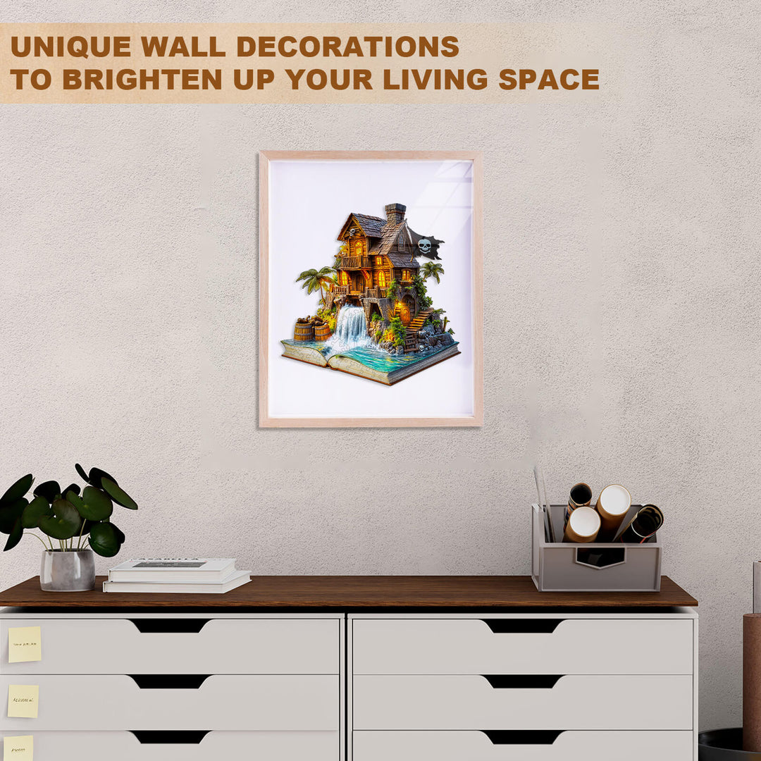 Piratenkajüte-1 Holzpuzzle