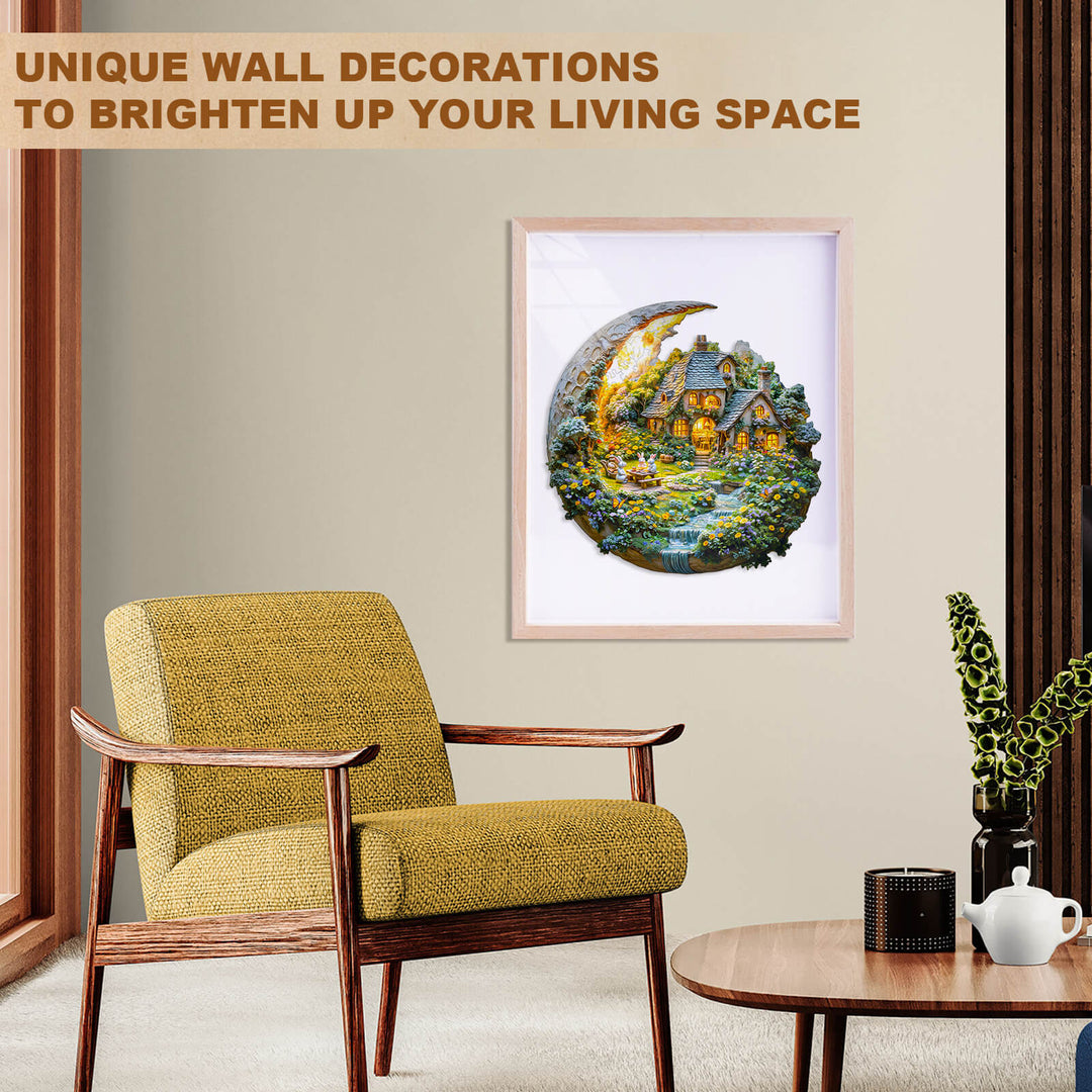 Nachtgarten Modell 2 Holzpuzzle