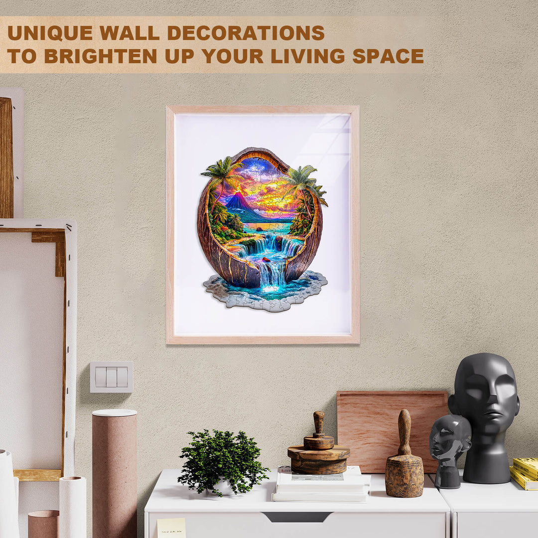 Coconut Dream Wooden Jigsaw Puzzle