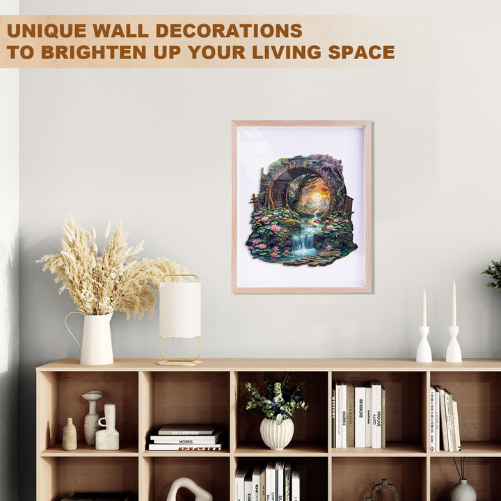 Barrel of Summer Wooden Jigsaw Puzzle