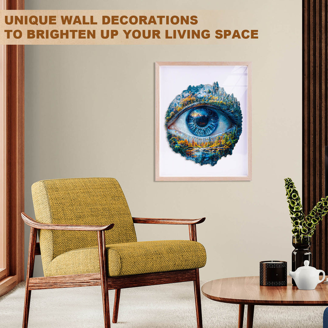 Auge der Natur Holzpuzzle