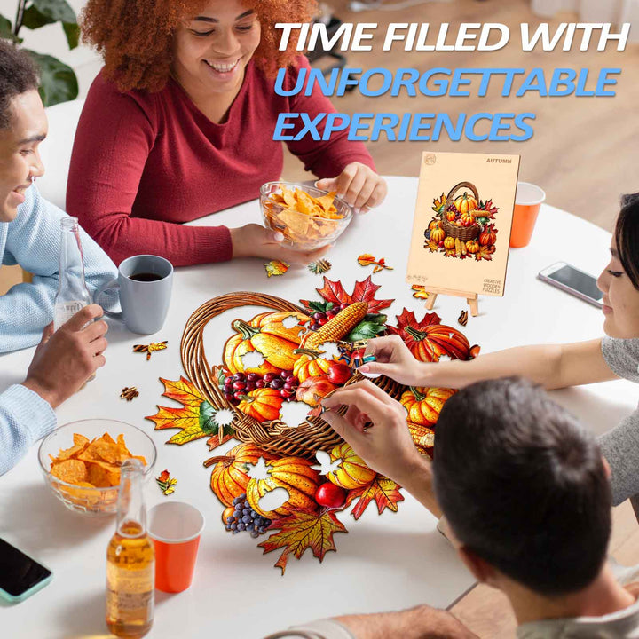 Autumn Wooden Jigsaw Puzzle - By Woodbests