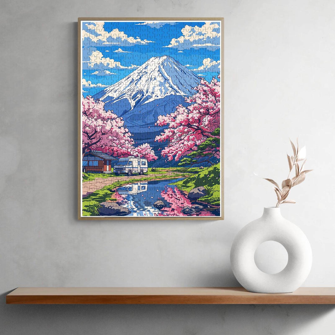 Mount Fuji 500 / 1000 Piece Puzzle - Woodbests