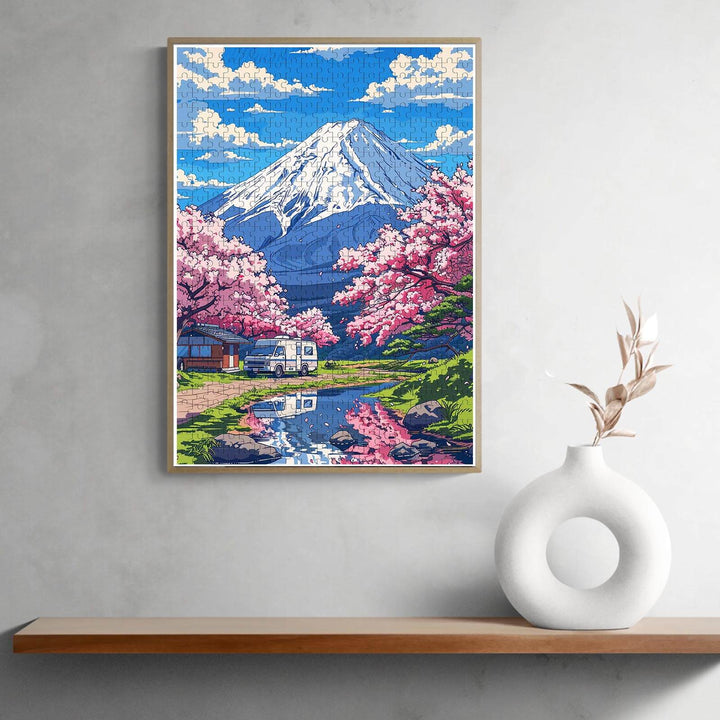 Mount Fuji 500 / 1000 Piece Puzzle - Woodbests