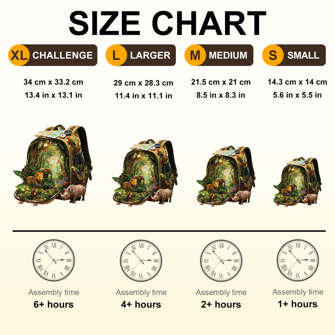 Rainforest Quest Holzpuzzle