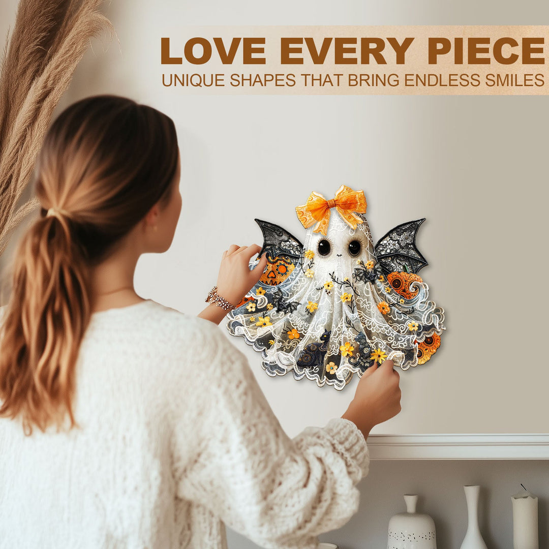 Little Miss Ghost Holzpuzzle